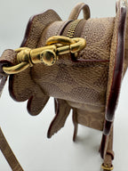 Coach Rexy Bag In Signature Canvas Imported With Keychain
