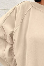 Oversized Long Sleeve Crewneck Sweatshirt