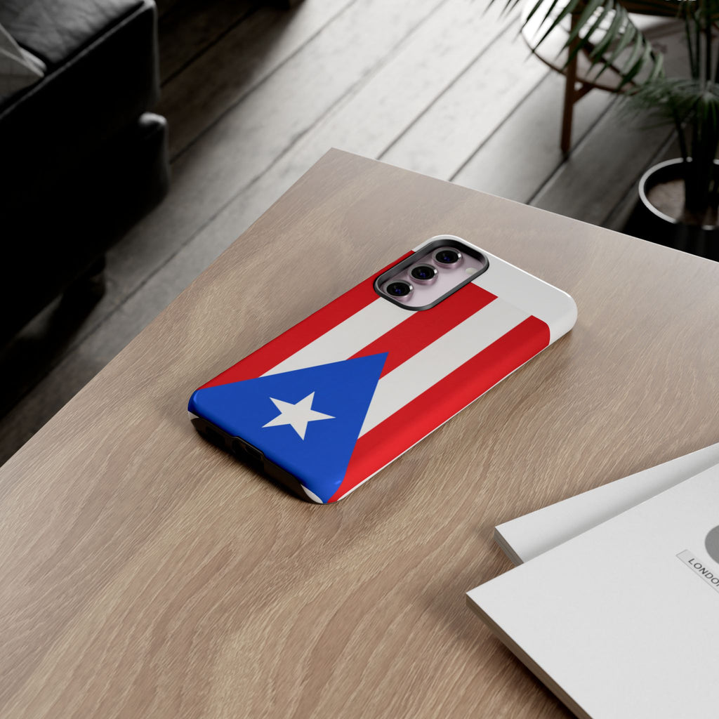 Puerto Rico Flag Tough Phone Case