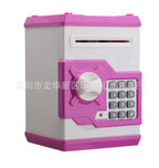 Creative Password safe piggy bank Automatic piggy bank safe ATM children's toys