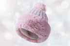 Women’s Winter Princess Mongolian Hat – Warm Plush Fur Fashion Hat
