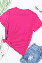 Sequin Easter Egg Short Sleeve T-Shirt