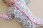 Bamboo Zip Romper | Shamrock & Bows