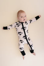 Bamboo Zip Romper | Mom Tattoo
