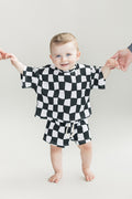 Shorts Set | Wavy Checkered
