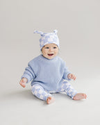 Chunky Knit Sweater | Blue