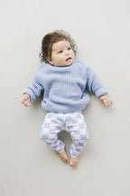 Chunky Knit Sweater | Blue
