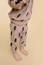 Jogger Set | Mocha Bolts
