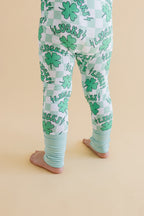 Bamboo Zip Romper | Lucky Shamrock