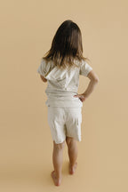 Cargo Shorts Set | Oatmeal