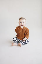 Chunky Knit Sweater | Rust