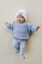 Chunky Knit Sweater | Blue