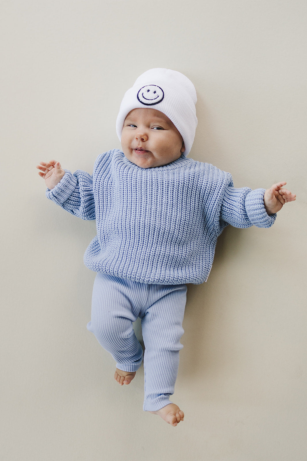 Chunky Knit Sweater | Blue
