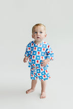 Shorts Set | Checks & Stars
