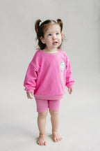 Biker Shorts Set | Pink