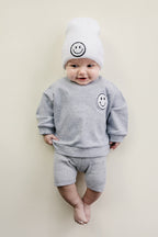 Biker Shorts Set | Gray