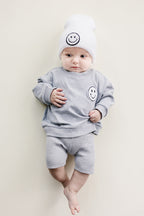Biker Shorts Set | Gray