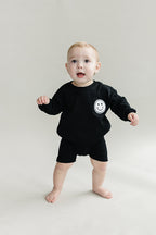 Biker Shorts Set | Black