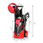 3000 PSI Electric High Pressure Washer With Patio Cleaner