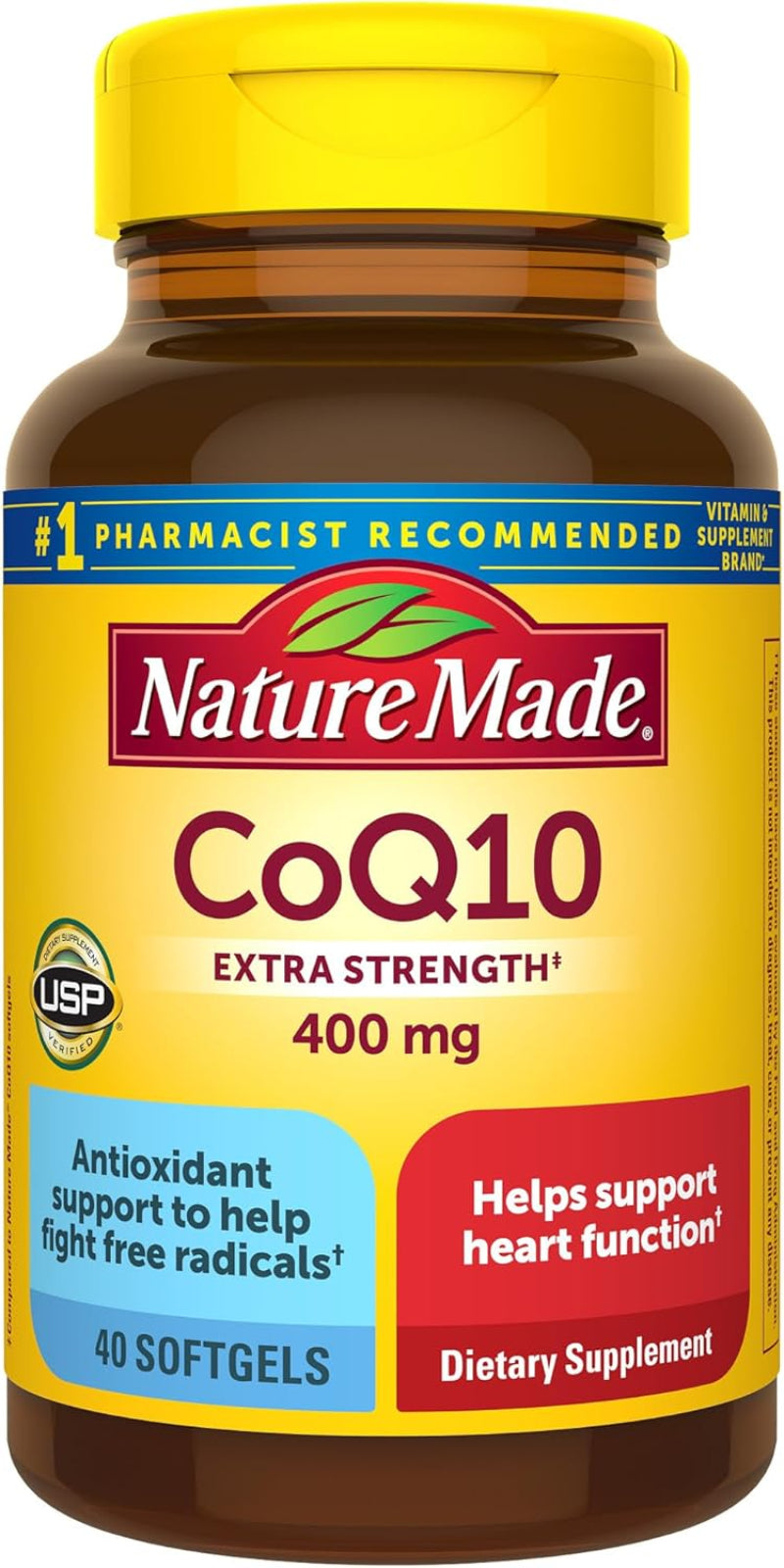 Nature Made CoQ10 400 mg 40 Soft-gels