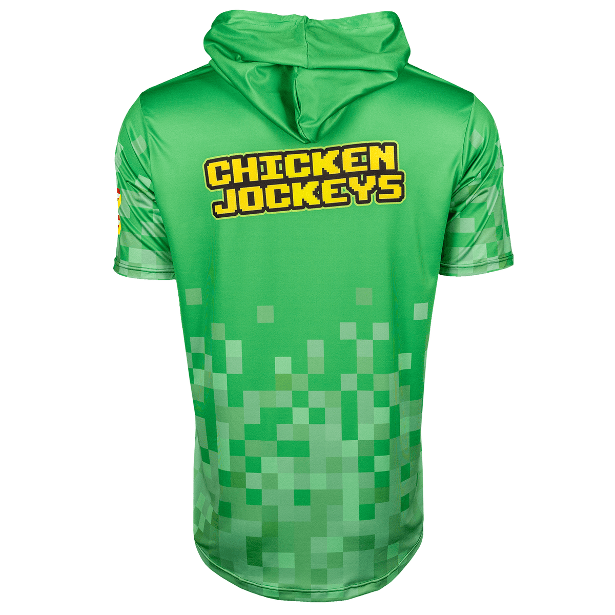 Chicken Jockeys Baseball HyperMAX Short Sleeve Hoodie