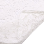 Elegant Solid Lace Cutout Dress  Back Dress
