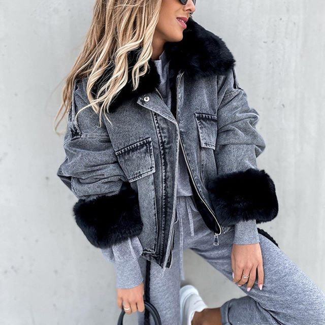 Thick Winter Women's Puffer Jacket for Warmth