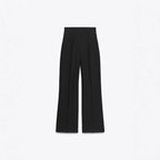 Retro Fashion Versatile Slimming High-waisted Pants With Zip Decoration