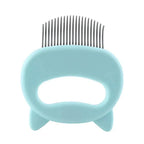 3-Pack: Pet Deshedding Brush Grooming and Shedding Matted Fur Remover Massage Dematting Tool