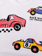 Children's Racing Car T-Shirt and Shorts Set