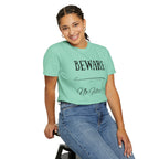 Unisex Graphic Tee - "Beware No Filter" T-shirt, Casual Wear, Gift Idea, Everyday Style, Statement Shirt