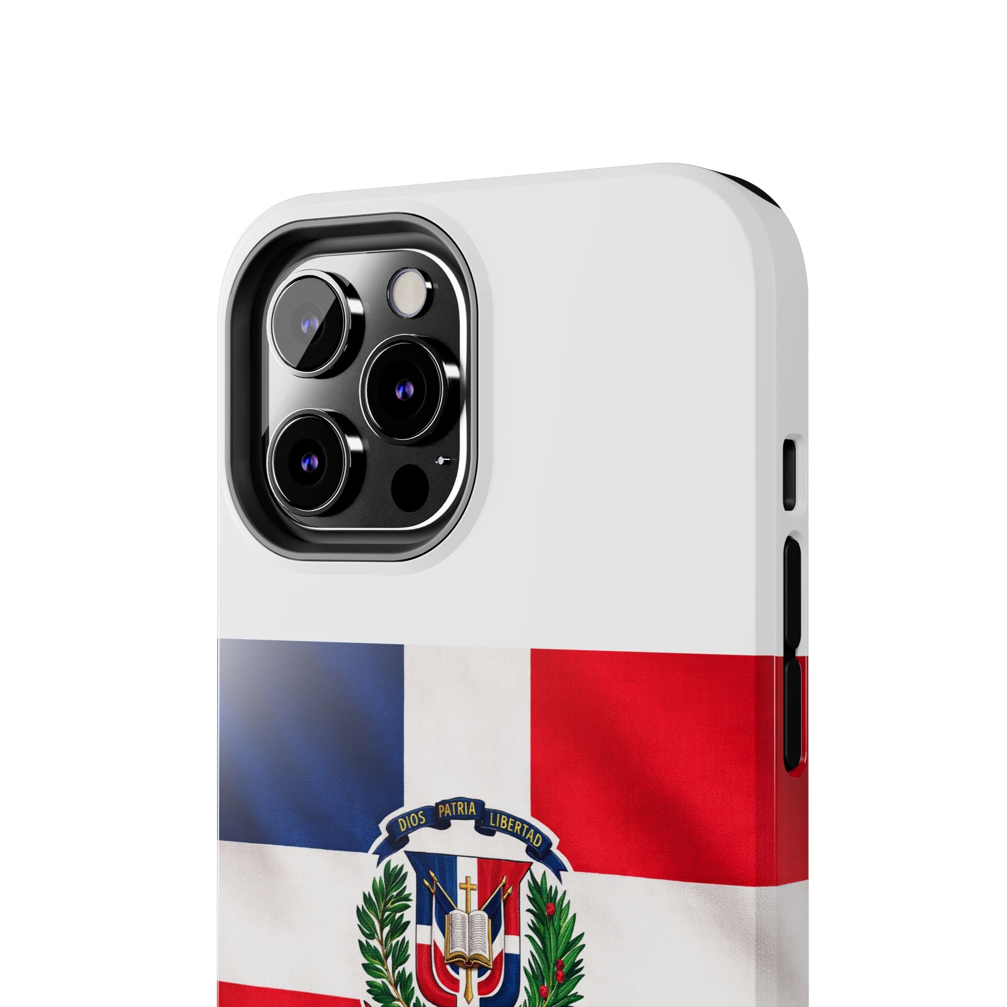 Dominican Flag Tough Phone Case Protective Patriotic Phone Cover