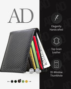 Slim Bifold Wallet With ID Window