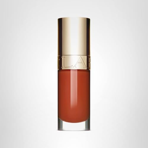 Clarins Lip Comfort Oil | Hydrating, Nourishing and Moisturizing Lip Oil | Sheer, High Shine Finish | Soothes, Comforts and Protects Lips | Visibly Plumps | 93% Natural Ingredients | 0.2 Ounces