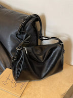 Vintage Style Leather Crossbody Bag