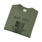 Vintage-Inspired Unisex T-Shirt with Established 1971 Design, Casual Wear, Gift for Father's Day, Graphic Tee, Casual Fashion, [...]