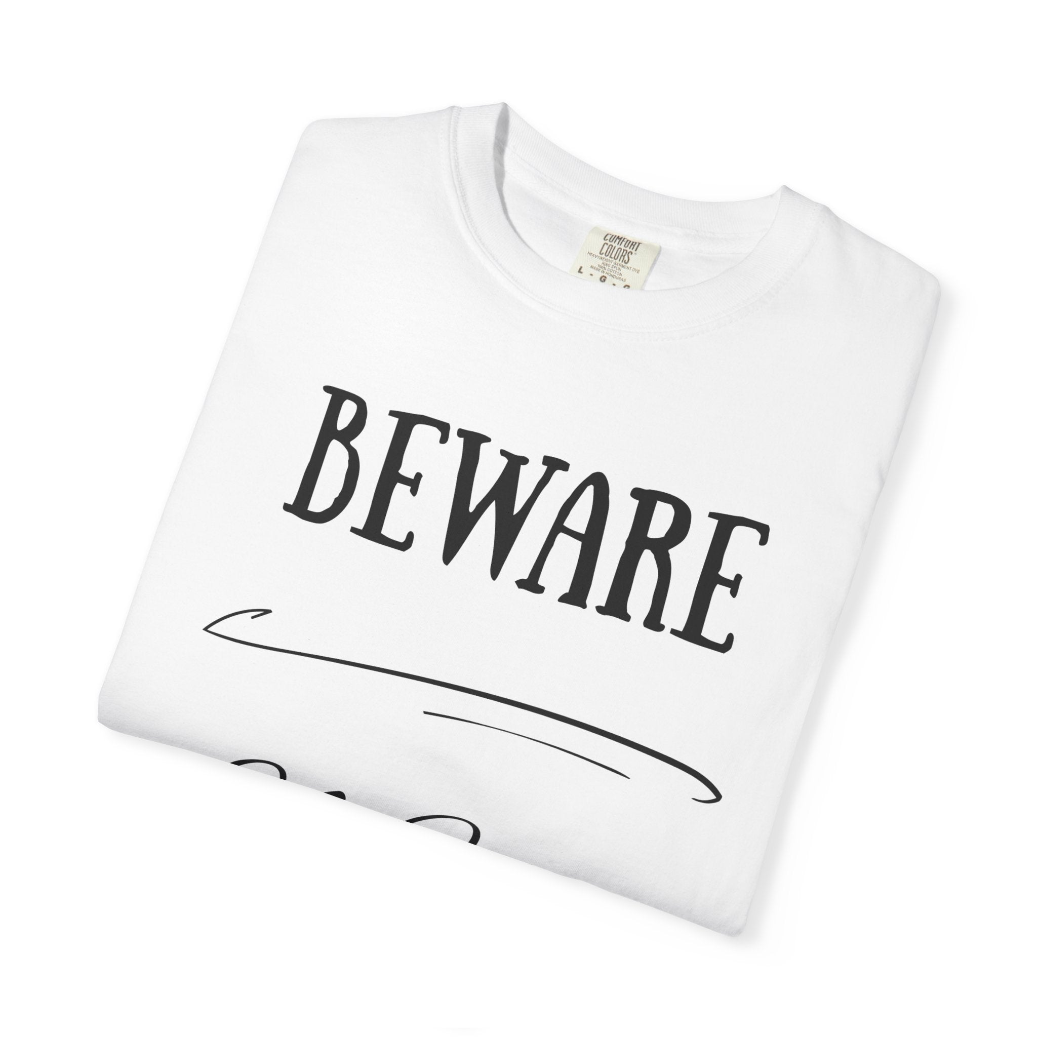 Unisex Graphic Tee - "Beware No Filter" T-shirt, Casual Wear, Gift Idea, Everyday Style, Statement Shirt