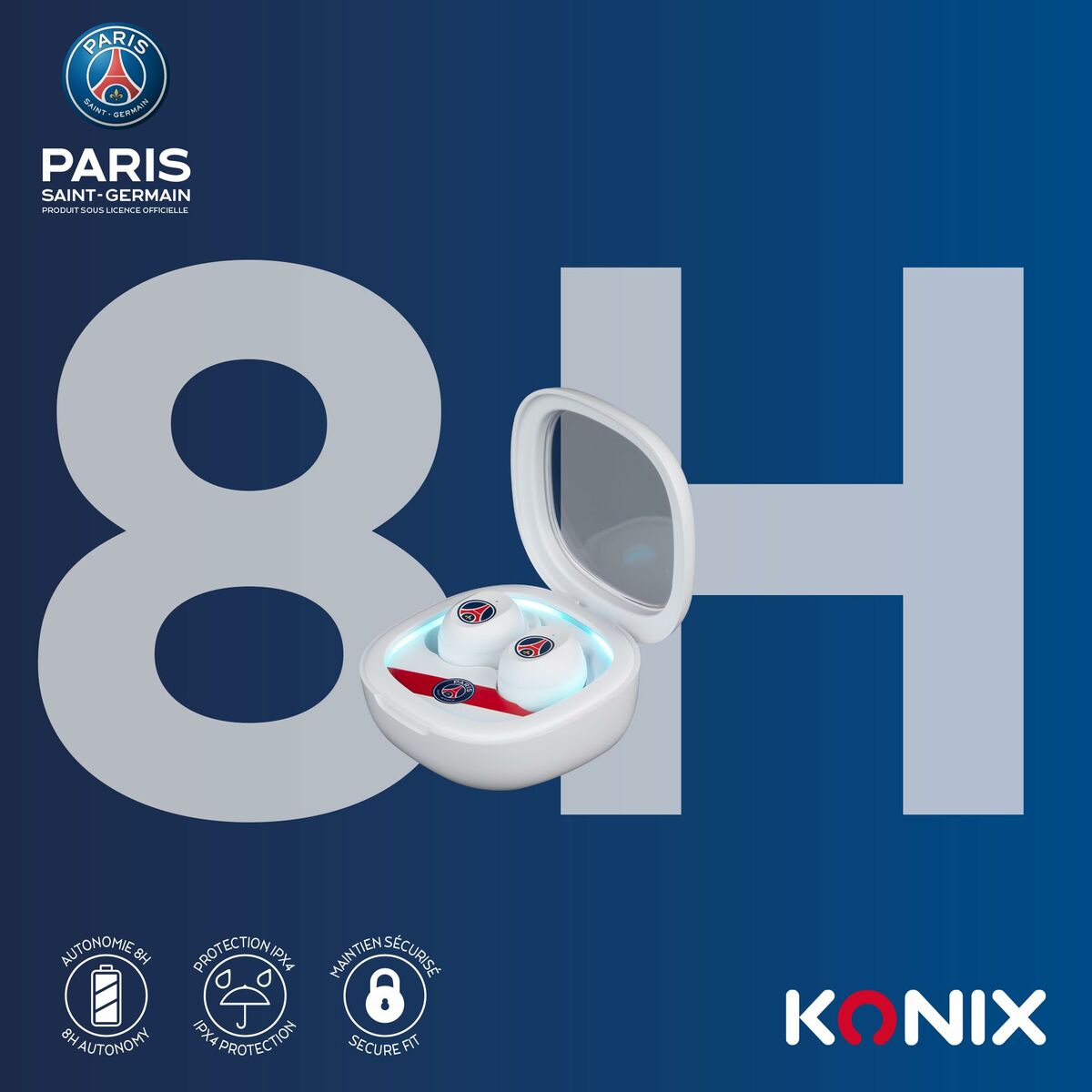 Headphones KONIX White