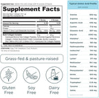 Ancient Nutrition Multi Collagen Protein Powder with Probiotics & Vitamin C, Unflavored, 16 oz (45 Servings)