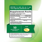 Nature's Truth Ulta  K2 D3  50 Quick Release Soft-gels