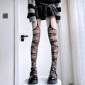 Lady's Irregular Over-the-Knee Garter Stockings