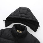 Smart Heating DC Warm Two-color Heating Constant Temperature Cotton-padded Coat