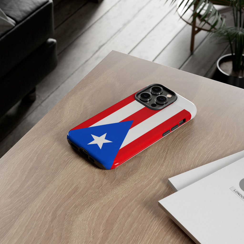 Puerto Rico Flag Tough Phone Case