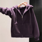 Casual Versatile Sporty Hoodie With Long Sleeves