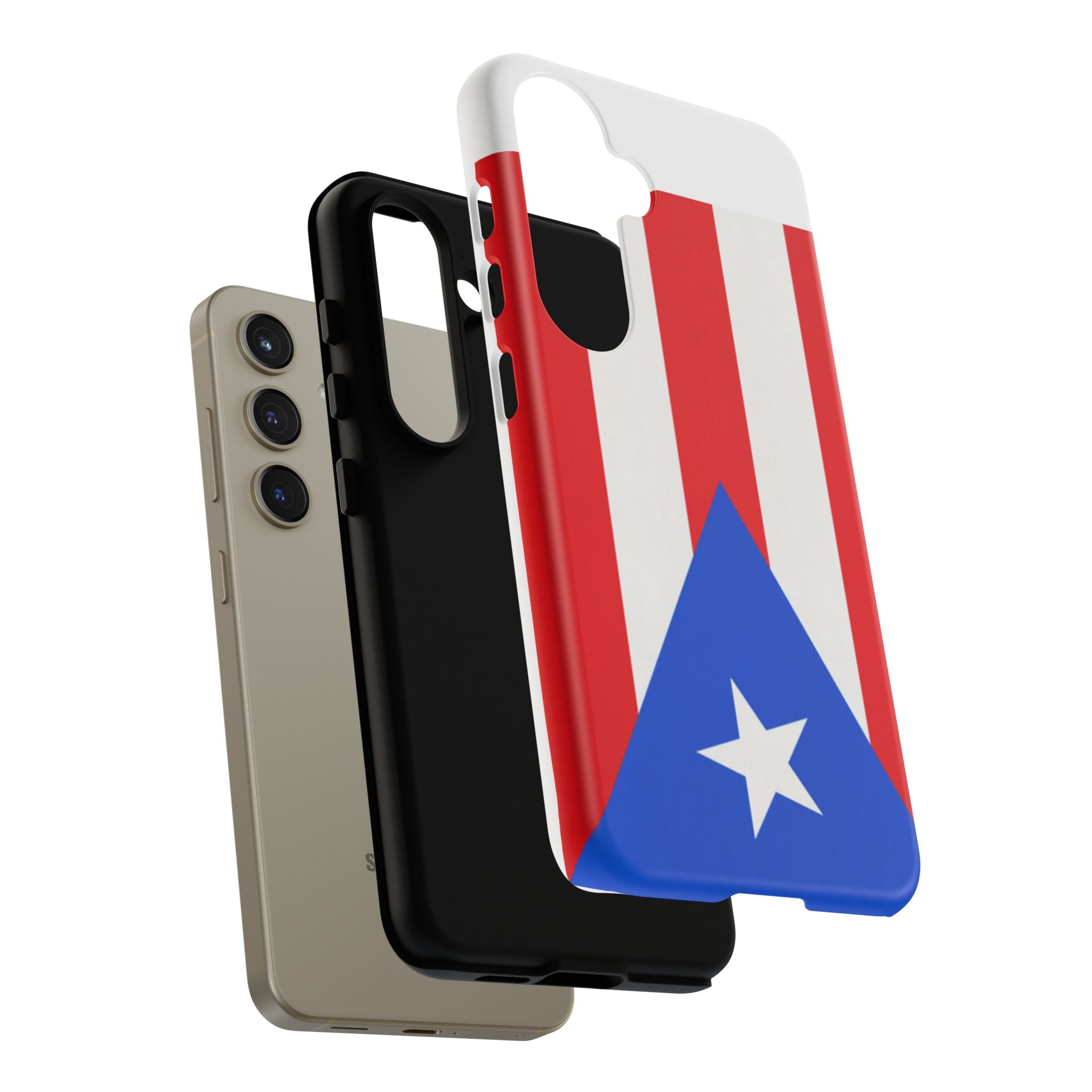 Puerto Rico Flag Tough Phone Case