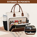 Expandable Travel Work Briefcase Tote Bag