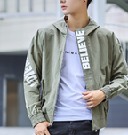 Men's Hooded Casual Work Jacket