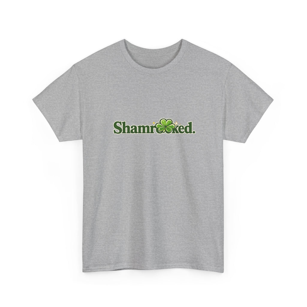 Shamrocked T-Shirt — Funny St. Patrick’s Day Shamrock Tee
