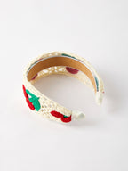 Sweet Cherry Crochet Headband