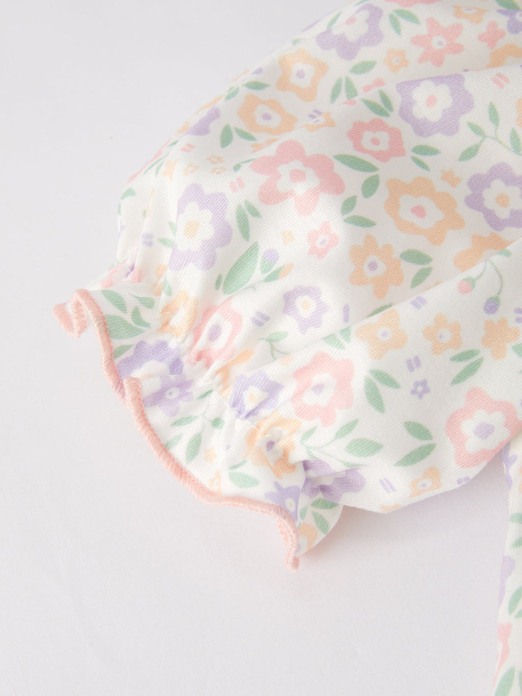 Spring Summer Cross Smocking Embroidery Colorful Dress